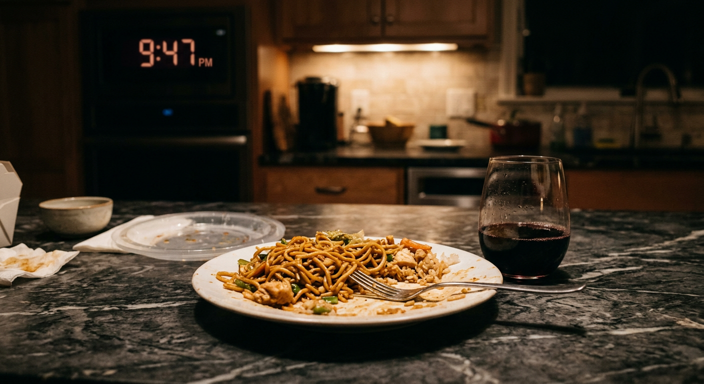 Late dinners and bad sleep after 40: what a CGM actually shows you