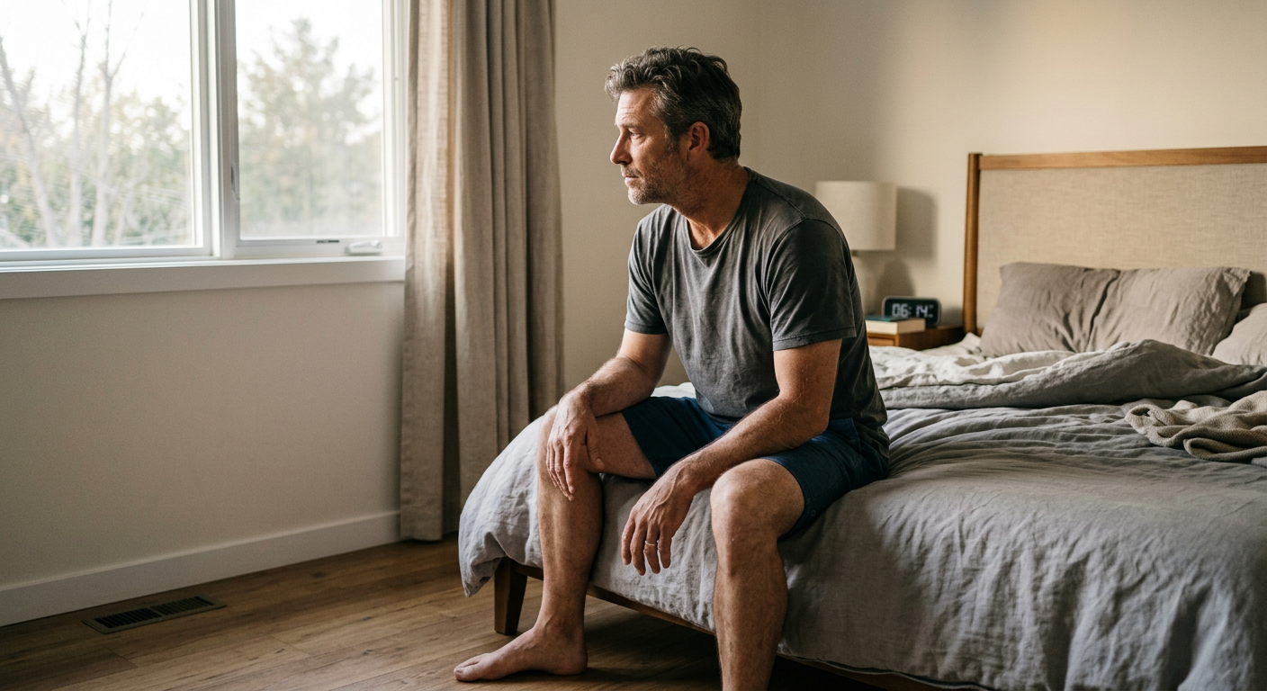 Low T and broken sleep the male midlife loop